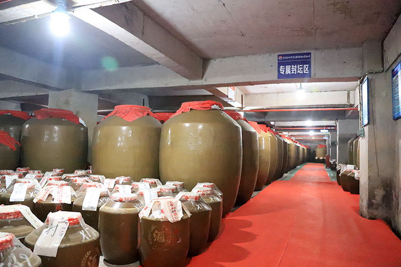 绵阳商会考察团参观同坤酒业生产基地